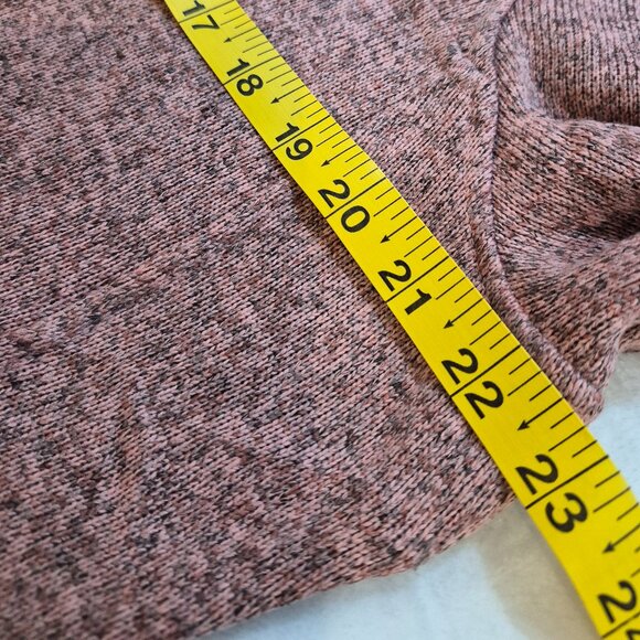 Share L.L. Bean Women’s Fleece Pullover Snap Button Mock outdoor Neck pockets L - Picture 5 of 7